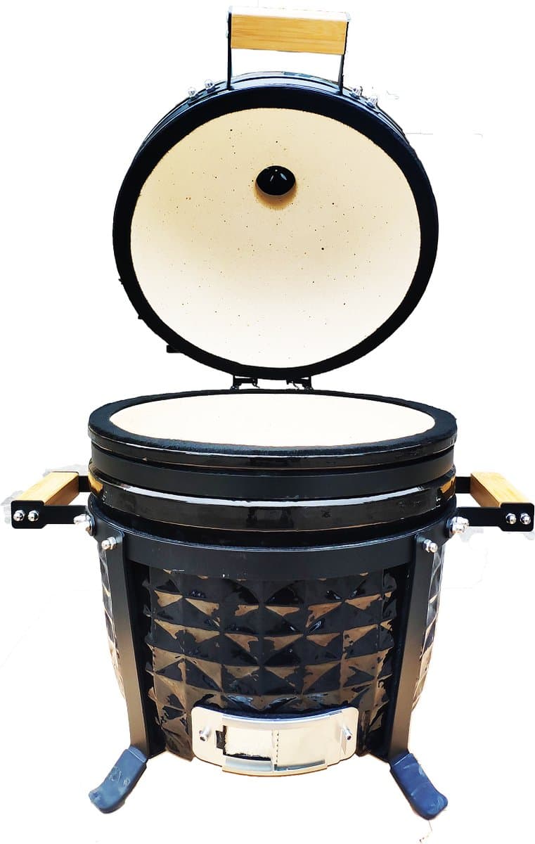 GrillQ kamado 39cm complete kookset — afbeelding 1