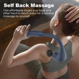 U-vormig massagepistool voor pijnverlichting en spierherstel, ideaal voor rug, nek, schouder en benen — thumbnail 2