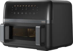 MOVA Tech FD20 PRO Dubbel 9 l Vrijstaand 2700 W Heteluchtfriteuse Zwart — thumbnail 1