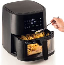 Ariete 4630/00 Airfryer XXL – 9L – Tot 3,5 kg Friet – Kijkvenster & Binnenverlichting – 8 Programma's – Grill – 1500W — thumbnail 4