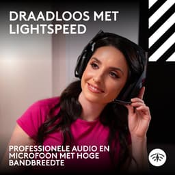 LOGITECH G G ASTRO A50 Lightspeed On-ear Draadloze gaming-headset Zwart — thumbnail 2