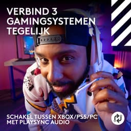 Logitech G Astro A50 Lightspeed - Draadloze Gaming Headset - PlayStation, PC, Nintendo Switch, Xbox - Wit — thumbnail 3