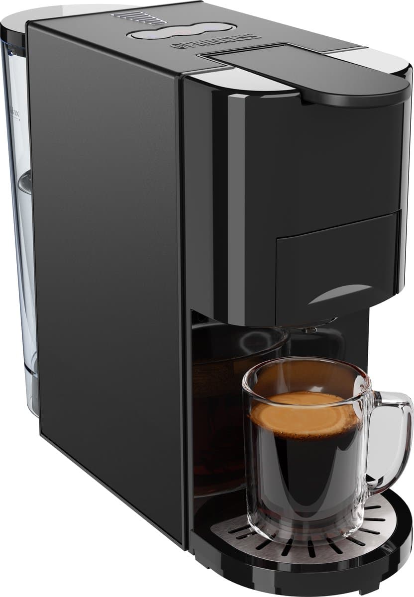 Princess 249454 Multi Capsule Koffiemachine - 4 in 1 - Geschikt voor Nespresso - Dolce Gusto Capsules - Zwart / Zilver — afbeelding 1