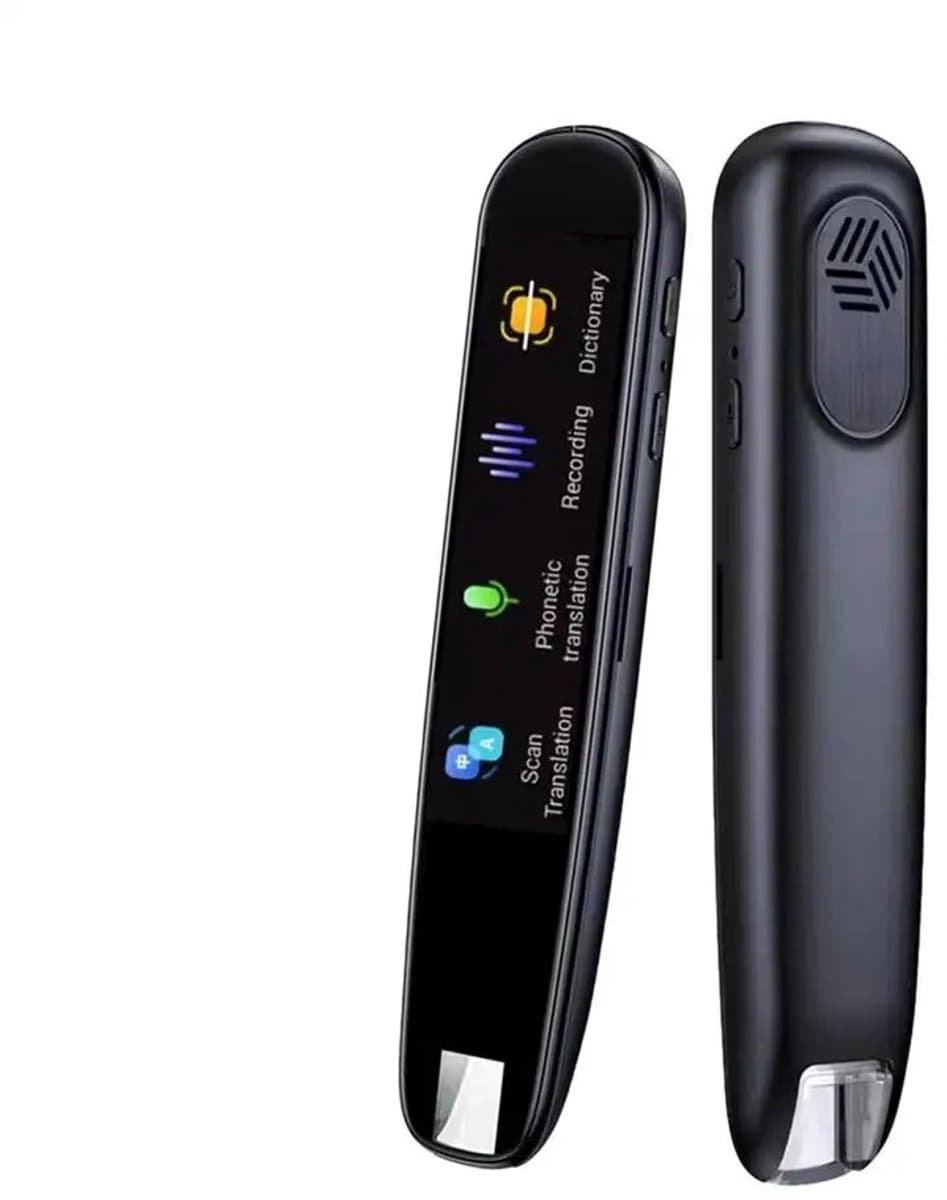 Vertaalpen - Vertaalapparaat Met Uitspraak - Dyslexie Hulpmiddel - Voorlees Apparaat - Leeshulp - Draagbare Vertaler Met Scherm - Vertaalcomputer - AI Vertaal Apparaat - Smart Scanner Translator - Vertaal Scanner -Zakelijk Woordenboek — afbeelding 1