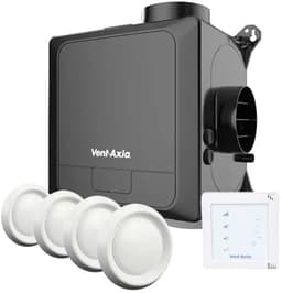 Vent-Axia Multihome AEP advance 368m³/h - vochtsensor, bluetooth en eurostekker + SSU-B RF-regelaar + 4 ventielen — thumbnail 1