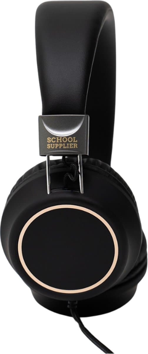 School Supplier - Koptelefoon Luxe - Bedraad - Zwart — afbeelding 1
