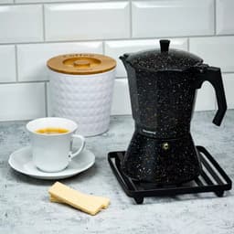 Klausberg KB7161 Espressomaker - Zwart Marmer Design (12 Kopjes) - Geschikt voor alle warmtebronnen — thumbnail 4