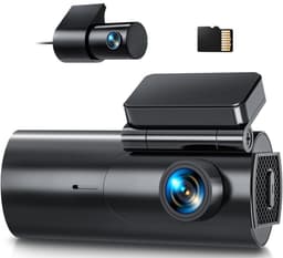 ApexArte® Dashcam voor Auto - Dualdashcam Voor en Achter - Full HD - Zwart — thumbnail 1