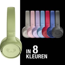 FRESH 'N REBEL - Code Fuse - On-ear Draadloze hoofdtelefoon Wild Green — thumbnail 4