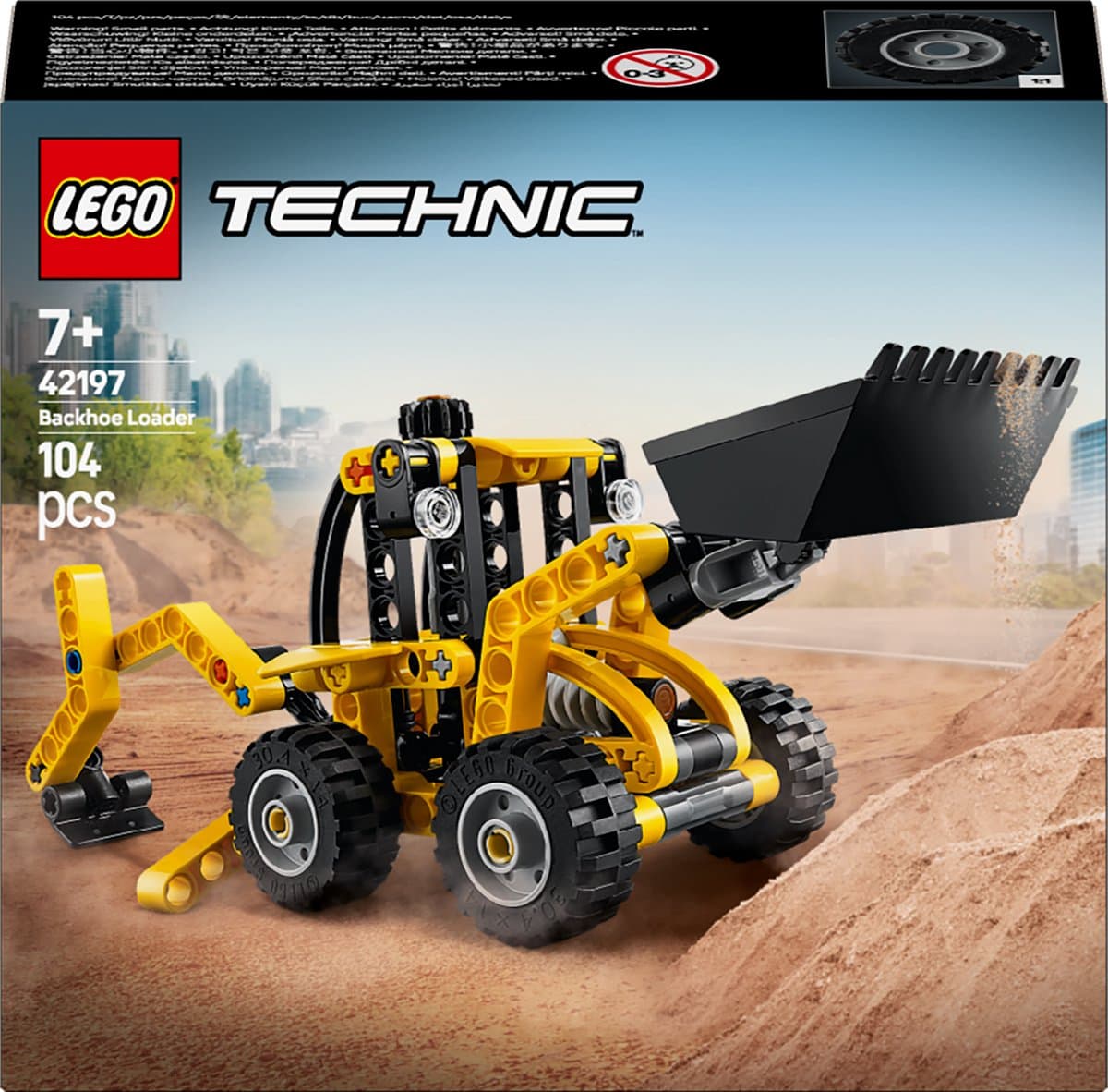 LEGO Technic - Graaflaadmachine Constructiespeelgoed — afbeelding 1