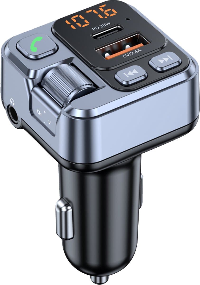 Audyn Bluetooth FM Transmitter - Bluetooth Receiver - Autolader - Carkit — afbeelding 1