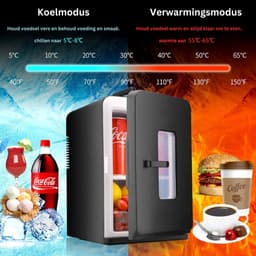 ApexArte® Minibar - Mini Koelkast - Skincare Fridge - Ultra Black — thumbnail 4