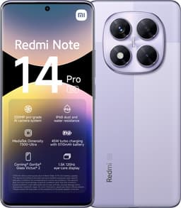 Xiaomi Redmi Note 14 Pro - 5G - 8GB/256GB - Lavender Paars — thumbnail 1