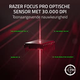 Razer DeathAdder V3 Pro - Draadloze Gaming Muis - Ergonomisch - Ultra Licht - 30.000 DPI - Zwart — thumbnail 5