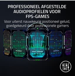 Razer BlackShark V2 Pro (2023) - Draadloze Gaming Headset - Bluetooth/2.4 GHz - PS5/PS4/PC - Zwart — thumbnail 3