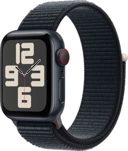 Apple Watch SE 2023 - GPS + Cellular - 40mm - Midnight Aluminium Case with Midnight Sport Loop — thumbnail 2