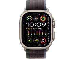 Apple Watch Ultra 2 GPS Cellular - 49mm - Titanium Case with Blue Black Trail Loop - M/L