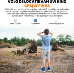 VUBIO Kinder Smartwatch S1 4G Incl. Simkaart - WIFI - GPS - Whatsapp — thumbnail 3