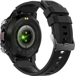 Smartwatch - Grijs - Smartwatch Heren & Dames - HD Touchscreen - Horloge - Stappenteller - Bloeddrukmeter - Saturatiemeter — thumbnail 2