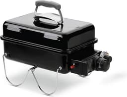Weber Go-Anywhere Gas Barbecue - 41x26 cm - Roestvrijstalen branders - Gasregelkop - Incl. deksel — thumbnail 1