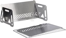 RVS - Mini Vouwbare Houtskool BBQ – Compact & Draagbaar - Zeer compact — thumbnail 4