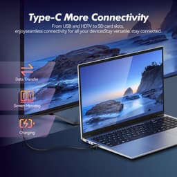 Auusda T161N - 16 inch roze laptop - i3 processor, 16GB RAM, 1TB SSD - 1920x1200 Full HD scherm - Backlit toetsenbord - Vingerafdruksensor - WIFI6 — thumbnail 5