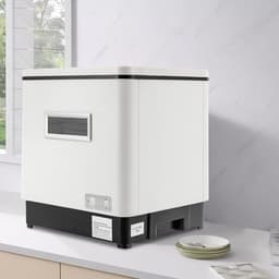 Mini Vaatwasser - Aanrecht Vaatwasser - Keuken Reinigen - UV Sterilisatie - 42 cm breed - Wit — thumbnail 3