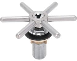 Automatische Bekerwasmachine - Glazen Spoeler - Snel Glazen Reinigen - Meerhoekige Wateruitlaat - 15D x 15B x 8H cm - Zilver
