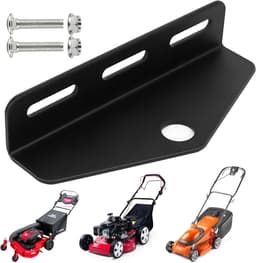 Trekker met aanhanger en kogelkop, universele trekhaak voor grasmaaier en tuinmachines, 7.5-15.2 cm houder — thumbnail 1