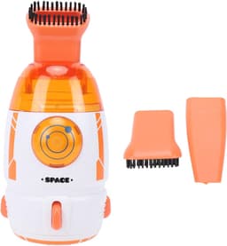 Mini Computer Stofzuiger - Desktop Reiniger - Bureau Schoonmaken - Afneembare Stofbak - 13.5 x 7.5 x 7 cm - Oranje — thumbnail 3