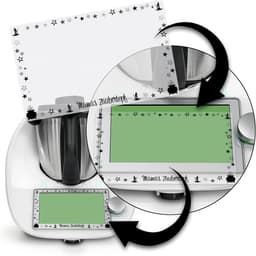 Displaybescherming Keukenmachine - Sticker Keukenapparaat - Keuken Decoratie - Op Maat Gesneden PVC - 10.6 x 17.2 cm - Magische Pot — thumbnail 4