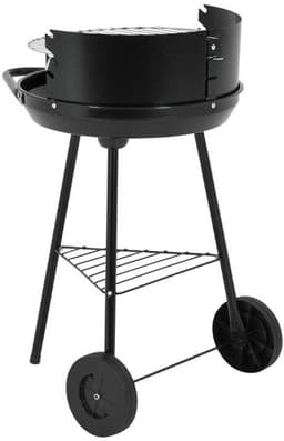 Koopman Serie - Houtskoolgrill - 37cm - Mobiel - Staal — thumbnail 2