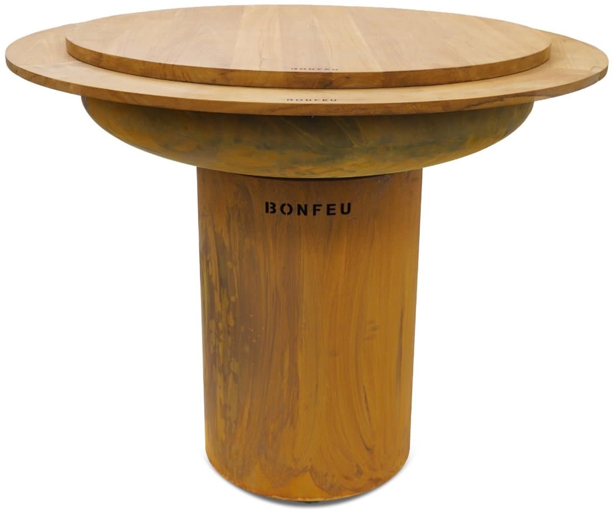 BonFeu BonTeak tafelblad voor BonBiza XL — afbeelding 1