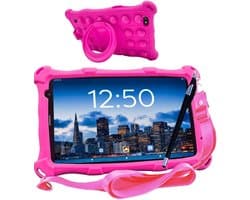 Aurixi® Kindertablet Deplay - Kinder Tablet Deplay - Kindertablet Deplay Pro - Roze - 23cm x 13cm x 1cm