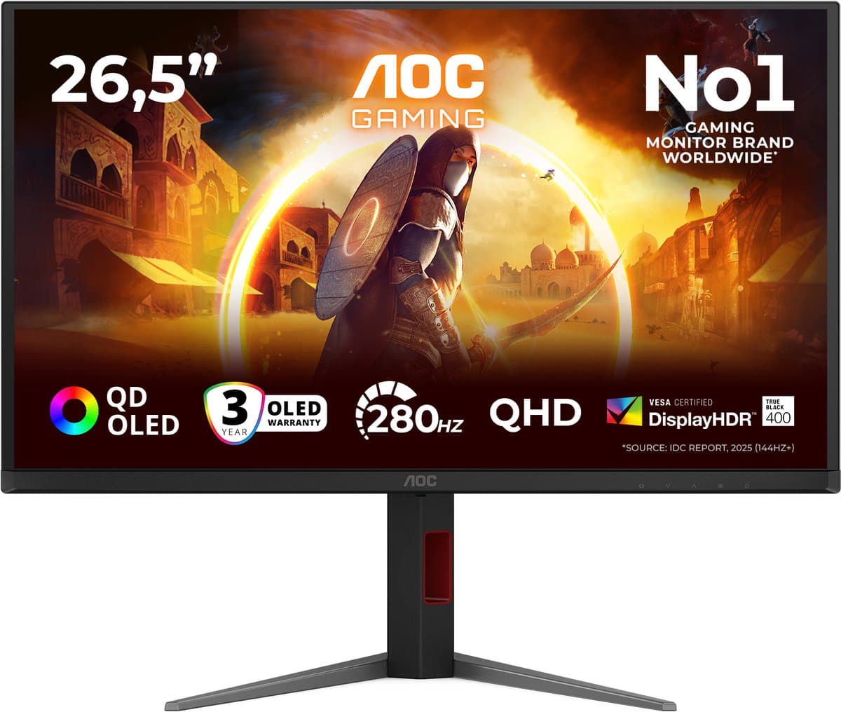 AOC AGON G4 Q27G4ZD QD-OLED — afbeelding 1