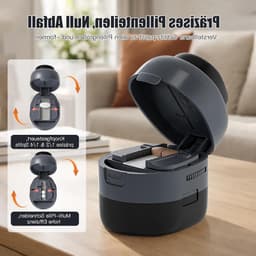 Tablettenverdeler met opbergvak, compacte en veilige tabletsnijder voor thuis en onderweg, ideaal voor pillen en medicijnen — thumbnail 5