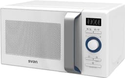 Magnetron Met Grill - Compacte Oven - Snel Opwarmen - 8 Programma's - 46 x 37 cm - Wit — thumbnail 1