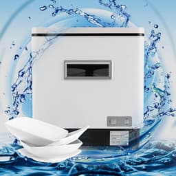 Mini Vaatwasser - Compacte Vaatwasser Tafelmodel - Thuis Afwassen - Waterbesparend Ontwerp - 42 x 38 x 46 cm - Wit — thumbnail 3