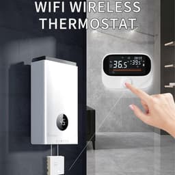 Slimme Thermostaat - App Bediening - Temperatuur Regeling - 7 Dagen Programmering - 300m Bereik - Zender — thumbnail 3