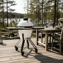 HEAT Premium Kamado Barbecue Fyregg 18 Wit — thumbnail 2