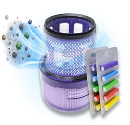 Wasbaar filter geschikt voor Dyson v11 v15 - SV14 SV15 SV17 SV22 SV28 SV47 +10x geurstaafjes vervangt: #970013-02 #97001302 — thumbnail 1
