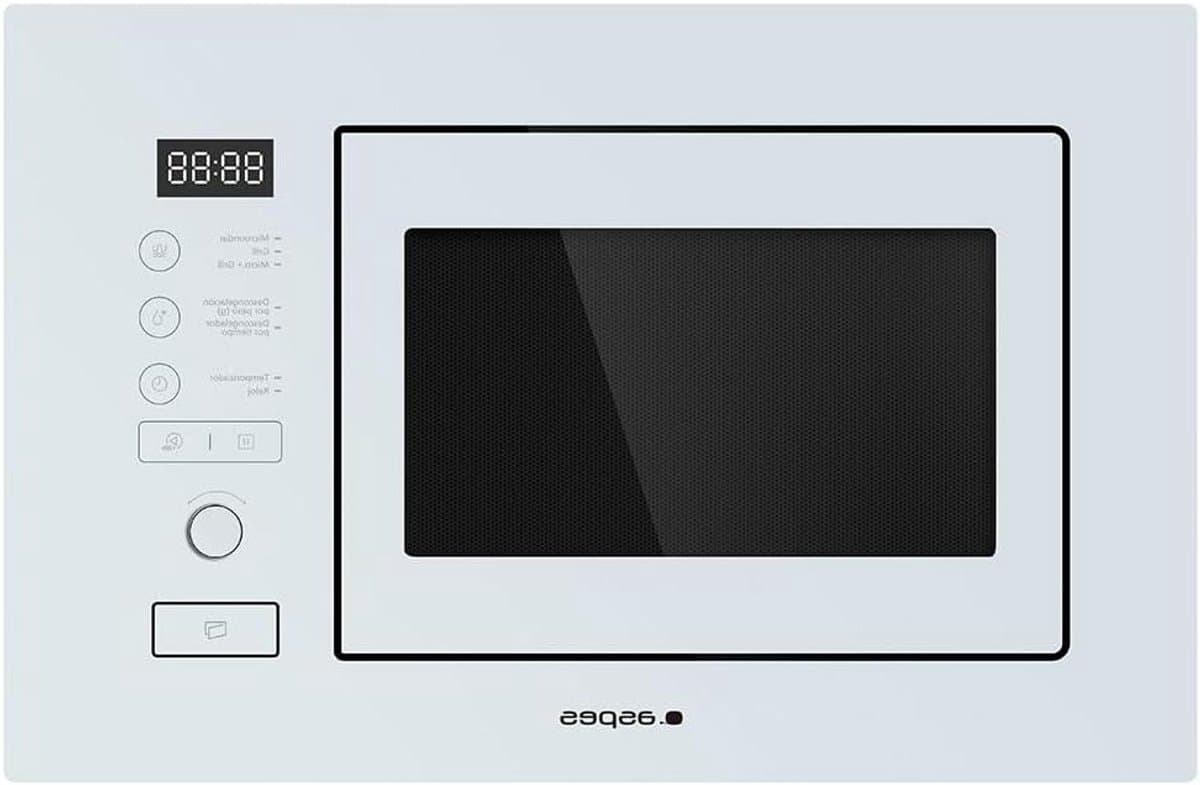 Magnetron - Oven Combimagnetron - Snel Eten Opwarmen - Geïntegreerd Design - 20 Liter - Wit Kristal — afbeelding 1