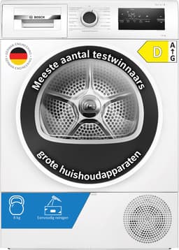 BOSCH WTH8520LNL -  Warmtepompdroger - 8 kg - 62 dB - Energielabel D — thumbnail 1