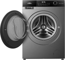 Everglades EVWM101422AG Zuinige Wasmachine - 10KG - A Klasse -20% - Stoomfuncties/Allergie+ - Koolborstelloze Motor - Zeer Stil 72dB - Titanium Grijs - 5 Jaar Garantie — thumbnail 4