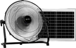 Draagbare ventilator op zonne-energie - PCE Instruments PCE-SV 10 - Zonneventilator - 12 Snelheden - Accu 8800 mAh — thumbnail 4