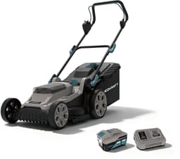 Neokraft - 40V Accu grasmaaier - 38cm maaibreedte - 6 instelbare maaihoogtes - Incl 40L opvangzak - Incl. 40V 4,0Ah accu & lader — thumbnail 1