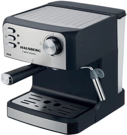 Hausberg HB-3723IN Espressomachine 20 Bar - 1000W - 1,6L Waterreservoir - Melkopschuimer - Koffiemachine voor Gemalen Koffie - Cappuccino & Latte Macchiato - RVS — thumbnail 1