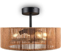 Fantiluxe - Wilma - Plafondventilator met verlichting - Hout - Ø61cm - Afstandsbediening - Met lamp - Plafond ventilator - Slaapkamer — thumbnail 5