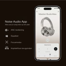 Noise Master Buds Max - Sound by Bose - Draadloze Koptelefoon met Noise Cancelling - Bluetooth Over-Ear - 60 Uur Batterij — thumbnail 3