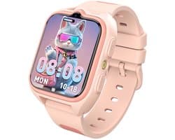 Blackview Z30 Smartwatch - Kids Smartwatch - 1,75" TFT scherm - 800 mAh - 4G Belfunctie - Bluetooth 5.2 - SOS-knop - GPS - LED-zaklamp - Roze